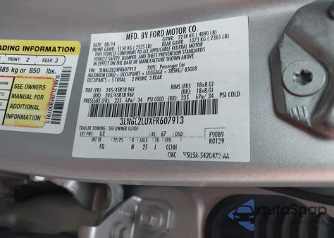 2015 Lincoln Mkz Hybrid z USA, uszkodzony, nr VIN 3LN6L2LUXFR607913